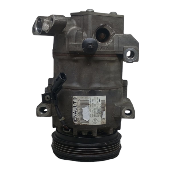 COMPRESSOR AR COND SANDERO 1.0 16V DO RENAULT SANDERO /